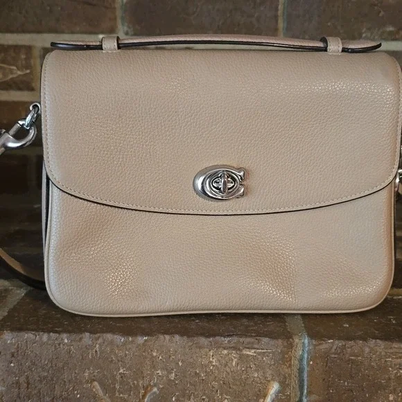 Coach Tan Crossbody Bag - Picture 2 of 9